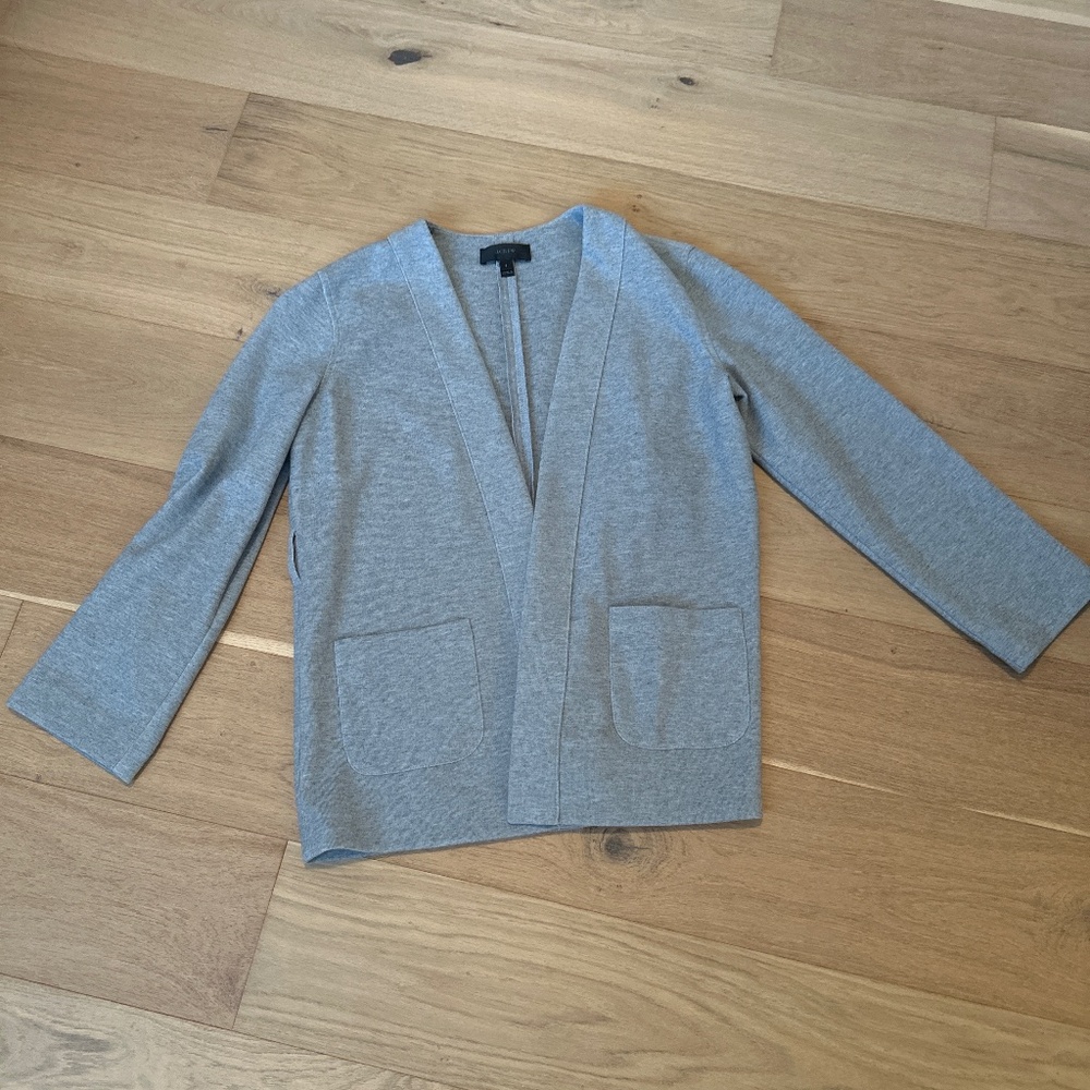 Gray J. Crew Cardigan